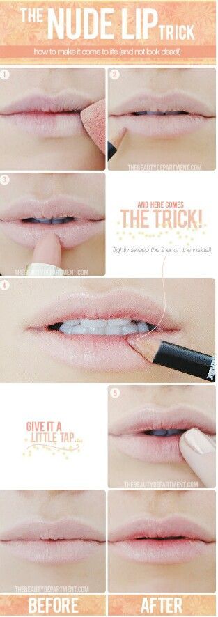 Makeup Tips : Soft and natural lip trick - Makeup Jet - Home of Beauty ...