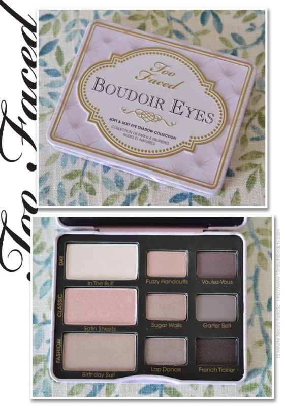 Maquillage De Yeux Palette Yeux Boudoir Too Faced Makeup Jet Home Of Beauty Inspiration 9888